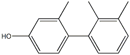 3-Methyl-4-(2,3-dimethylphenyl)phenol 구조식 이미지