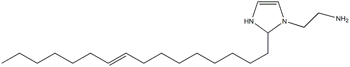 1-(2-Aminoethyl)-2-(9-hexadecenyl)-4-imidazoline 구조식 이미지