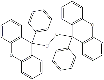 Bis[9-(phenyl)-9H-xanthen-9-yl] peroxide 구조식 이미지