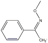 2-Methoxyimino-2-phenylethan-1-ide 구조식 이미지