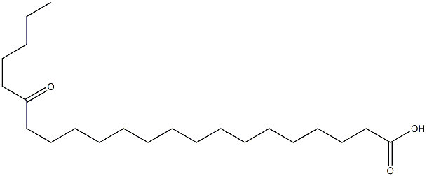 17-Oxodocosanoic acid 구조식 이미지