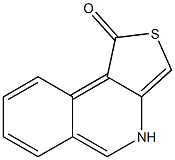 Thieno[3,4-c]isoquinoline 1-oxide Structure