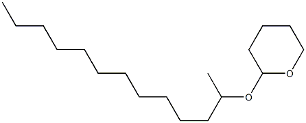 2-(1-Methyldodecyloxy)tetrahydro-2H-pyran 구조식 이미지