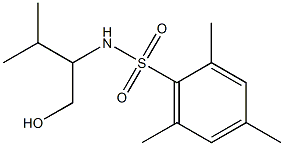 3-Methyl-2-[(2,4,6-trimethylphenylsulfonyl)amino]-1-butanol Structure