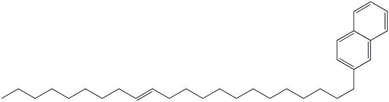 2-(13-Docosenyl)naphthalene Structure