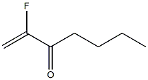 2-Fluoro-1-hepten-3-one Structure