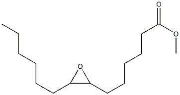 7,8-Epoxytetradecanoic acid methyl ester 구조식 이미지