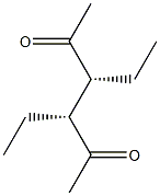 (3R,4R)-3,4-Diethylhexane-2,5-dione 구조식 이미지