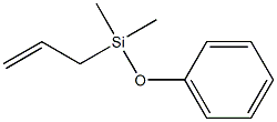 Allylphenoxydimethylsilane Structure