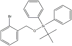 1-Bromo-2-[(tert-butyldiphenylsilyloxy)methyl]benzene Structure