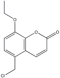 5-Chloromethyl-8-ethoxycoumarin Structure