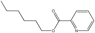 Picolinic acid hexyl ester 구조식 이미지