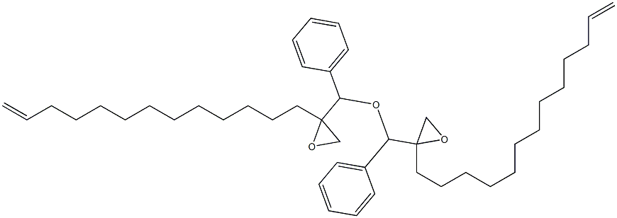2-(12-Tridecenyl)phenylglycidyl ether Structure