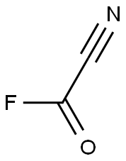 Cyanoformic acid fluoride Structure