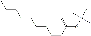 2-(Trimethylsiloxy)-1-undecene Structure