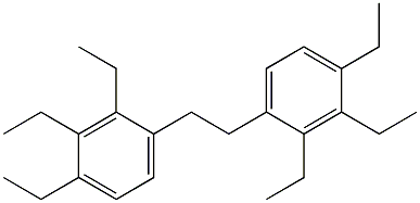 4,4'-Ethylenebis(1,2,3-triethylbenzene) 구조식 이미지