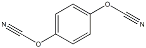 1,4-Phenylenebiscyanate 구조식 이미지