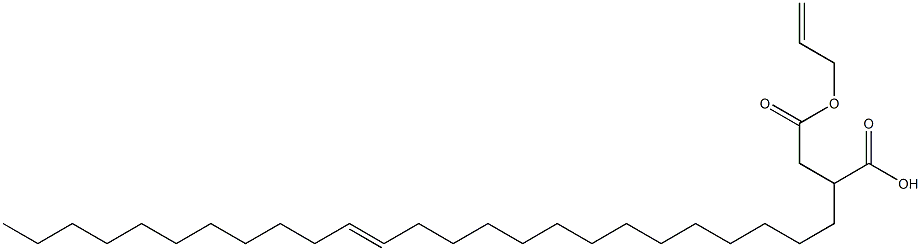 2-(14-Pentacosenyl)succinic acid 1-hydrogen 4-allyl ester 구조식 이미지