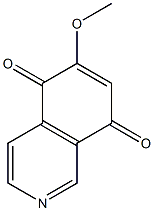 6-Methoxyisoquinoline-5,8-dione Structure