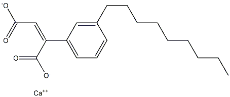 2-(3-Nonylphenyl)maleic acid calcium salt Structure