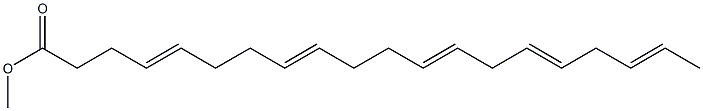 4,8,12,15,18-Icosapentaenoic acid methyl ester 구조식 이미지