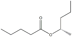 [S,(+)]-2-Pentanol valerate 구조식 이미지