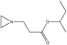 1-Aziridinepropionic acid sec-butyl ester 구조식 이미지