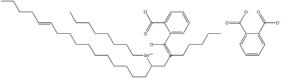 Bis[phthalic acid 1-(11-hexadecenyl)]dioctyltin(IV) salt 구조식 이미지