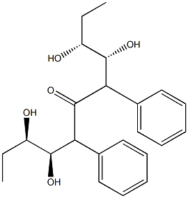 Phenyl[(2R,3R)-2,3-dihydroxypentyl] ketone 구조식 이미지