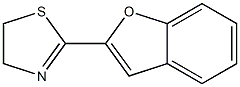 2-(Benzofuran-2-yl)-4,5-dihydrothiazole Structure