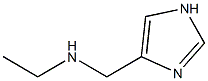N-Ethyl-1H-imidazole-4-methanamine 구조식 이미지