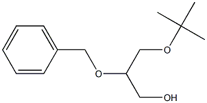 2-(Benzyloxy)-3-(tert-butyloxy)propan-1-ol 구조식 이미지