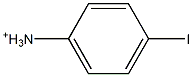 4-Iodoanilinium 구조식 이미지