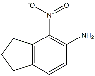 5-Amino-4-nitroindane 구조식 이미지