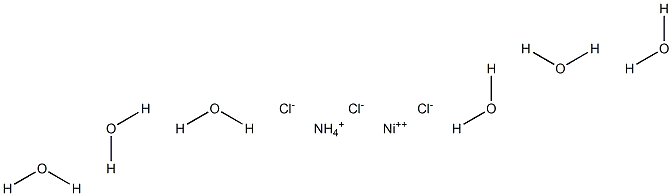 Ammonium nickel trichloride hexahydrate 구조식 이미지