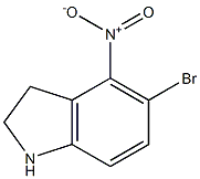 5-Bromo-4-nitroindoline Structure