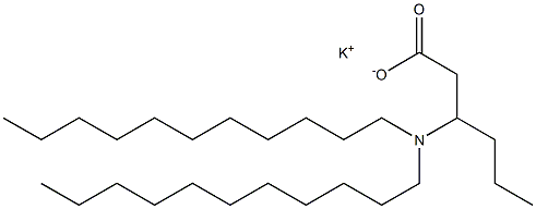 3-(Diundecylamino)hexanoic acid potassium salt Structure