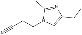 1-(2-Cyanoethyl)-4-ethyl-2-methyl-1H-imidazole Structure