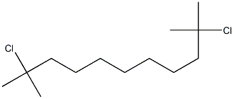 2,10-Dichloro-2,10-dimethylundecane 구조식 이미지