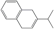 1,4-Dihydro-2-isopropylnaphthalene Structure