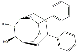 1-O,5-O:2-O,6-O-Dibenzylidene-D-glucitol 구조식 이미지