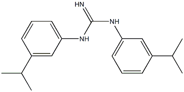 1,3-Bis(3-isopropylphenyl)guanidine 구조식 이미지