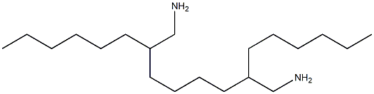 2,7-Dihexyloctane-1,8-diamine 구조식 이미지