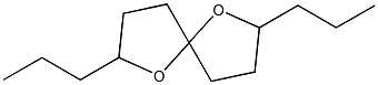 2,7-Dipropyl-1,6-dioxaspiro[4.4]nonane 구조식 이미지