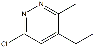 6-Chloro-3-methyl-4-ethylpyridazine Structure