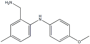 N-(4-Methoxyphenyl)-2-amino-5-methylphenylmethanamine 구조식 이미지