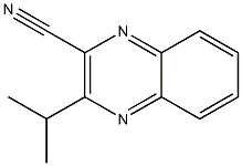 2-Isopropylquinoxaline-3-carbonitrile Structure