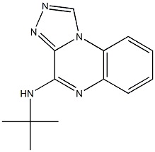 4-tert-Butylamino[1,2,4]triazolo[4,3-a]quinoxaline Structure