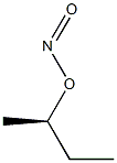 (-)-Nitrous acid (R)-sec-butyl ester 구조식 이미지