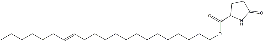 (S)-5-Oxopyrrolidine-2-carboxylic acid 14-henicosenyl ester Structure